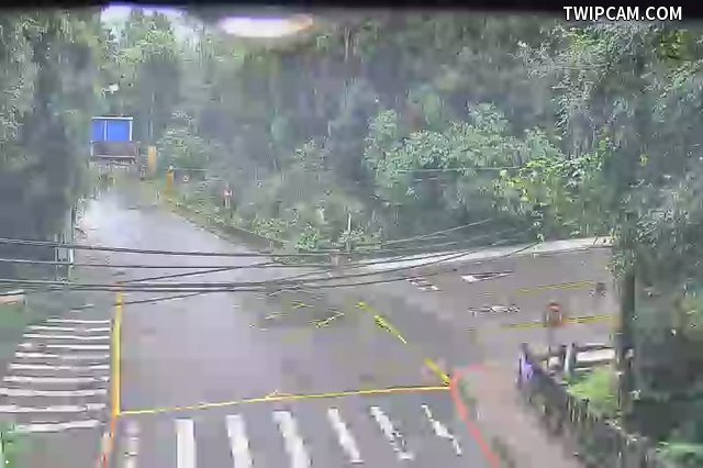 溪頭第一入口即時影像｜第一停車場 / 151縣道