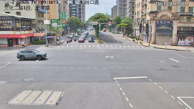 新北市道路 文化二路1段、忠孝路即時影像