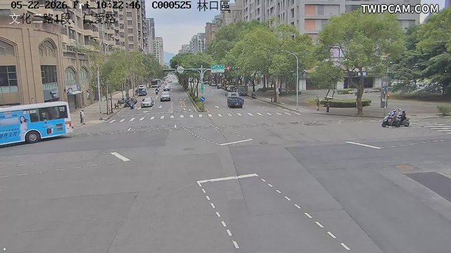 新北市道路 文化二路1段、仁愛路即時影像