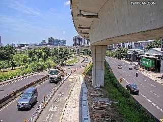 桃園市道路 (CCTV281)中壢區 中豐北路一段-興南路往南即時影像
