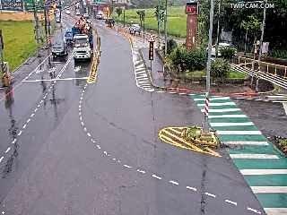 桃園市道路 (CCTV248)新屋區 中山路與三民路即時影像