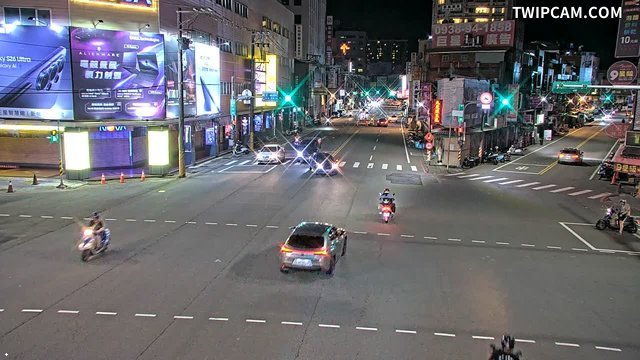 桃園市道路 (CCTV317)中壢區 中正路與民族路、明德路即時影像