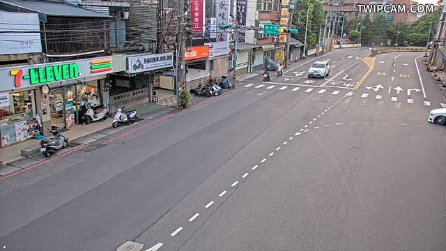 桃園市道路 (CCTV322)中壢區 民族路與陸光街、中央路即時影像