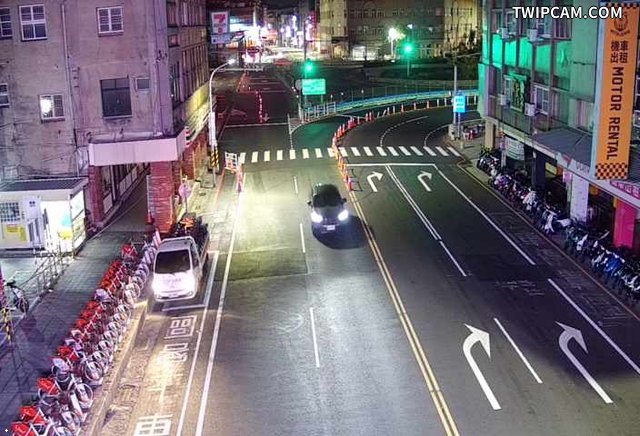 台南市道路 北門路二段與北忠街口(向北)即時影像