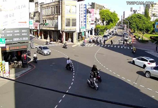 台南市道路 府前路一段與開山路口北桿(向南)即時影像