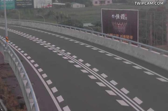 台南市道路 新市區 新港社大道虹橋旁(往北高架)即時影像
