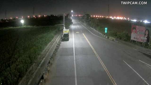 台南市道路 新市區 新港社大道與南135西南桿(向西)-廣角即時影像
