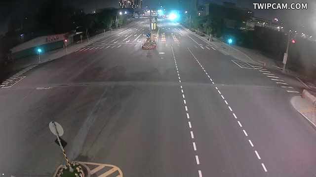 台南市道路 永康區 永安路與河堤道路口北桿(向南)-廣角即時影像