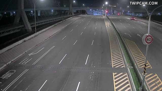 台南市道路 永康區 永安路與河堤道路口北桿(向北)-廣角即時影像