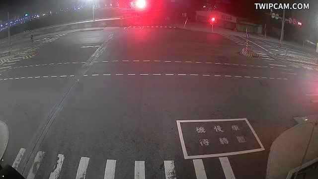 台南市道路 永康區 永安路與河堤道路口西桿(向東)-廣角即時影像
