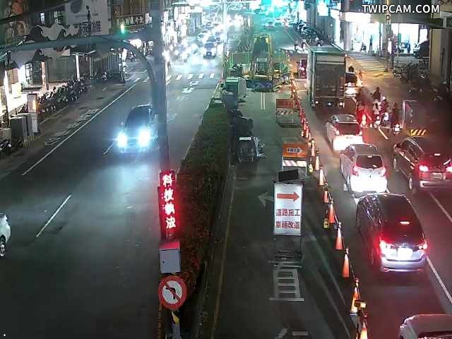 台南市道路 永康區 中華路與中華路155巷口北桿(向南)即時影像