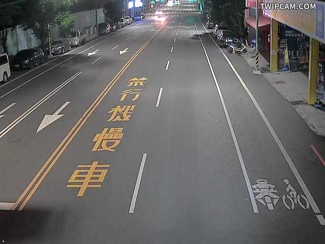台南市道路 裕農路與慈幼工商前南桿(向東)-廣角即時影像