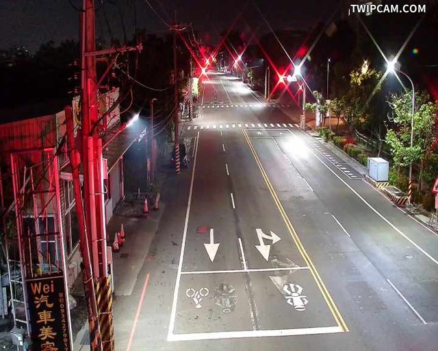 台南市道路 長和路一段與長和路二段12巷口南桿(向北)即時影像