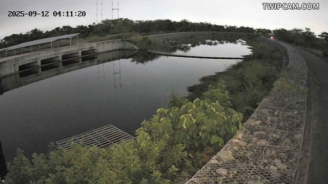 台南市道路 水利局 本淵寮河道滯洪池即時影像