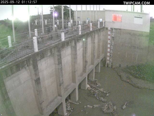 台南市道路 水利局 菁寮排水出口閘門(檢修中) 距離2.6公里