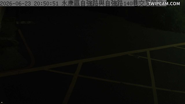 台南市道路 永康區-自強路與自強路140巷交叉路口即時影像