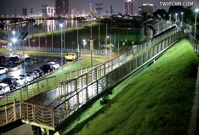 台北市政府 水利工程處 百齡橋越堤自行車牽引道即時影像