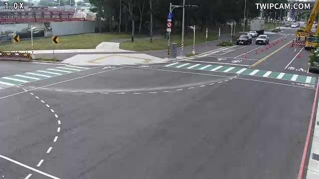 台中市道路 [06308]崇徳十九路/同榮東路 (右側車流往崇德路) Chongde 19th Rd./Tongrong E. Rd. (Right side Traffic flow to Chongde Rd.)即時影像