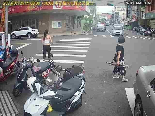 水利署水資源 雲林縣政府水利處 北港鎮_中正路文化路交叉路口即時影像