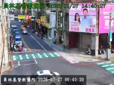 水利署水資源 彰化縣政府水資處 C-40員林基督教醫院即時影像