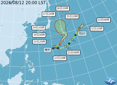颱風消息圖